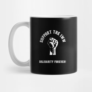 Support the IWW - dark background Mug